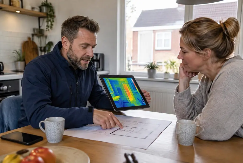 Lekdetectie Maarn – bevindingen bespreken aan de keukentafel